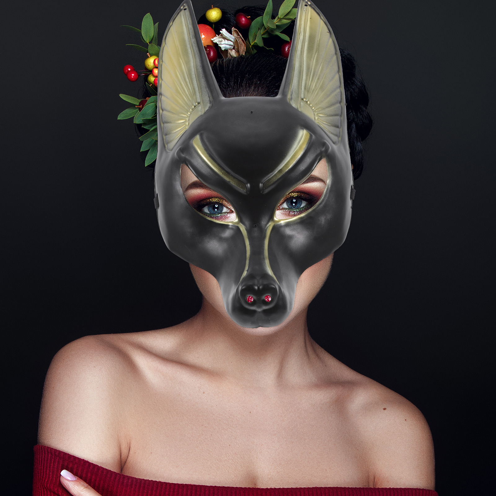 Halloween Mask Anubis Design C - Cosplay Prop Designer incelemesi ve fiyatı