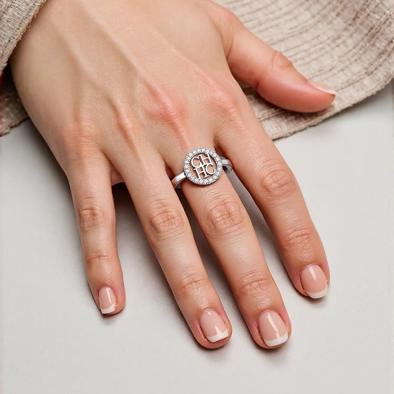 CH Two-Tone Zircon Hollow Lett - Cosplay Prop Designer incelemesi ve fiyatı