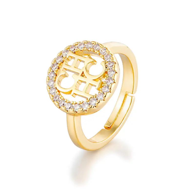 CH Two-Tone Zircon Hollow Lett - Cosplay Prop Designer incelemesi ve fiyatı