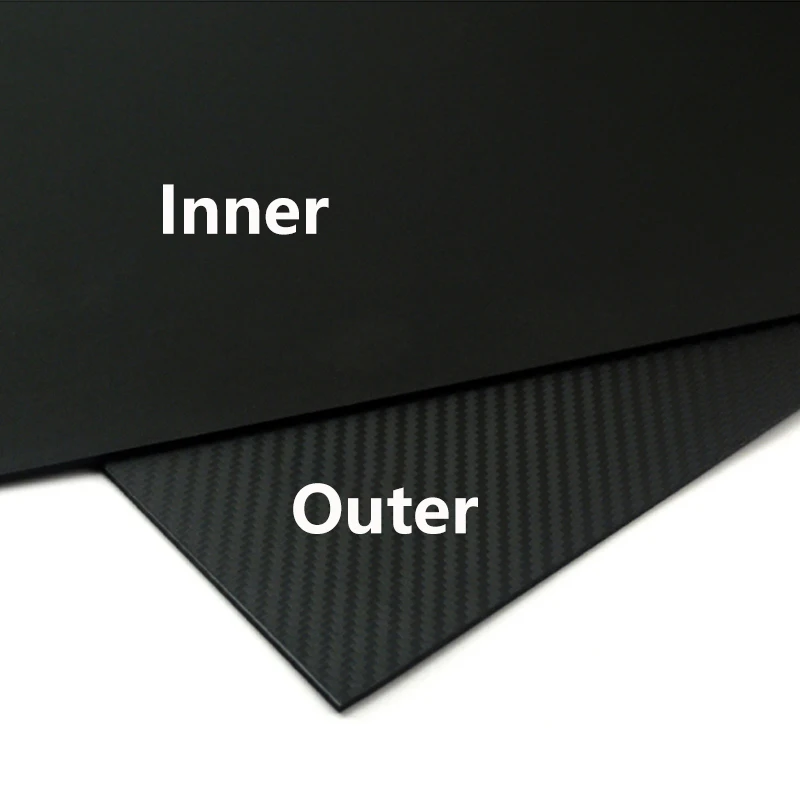 1PC Carbon Fiber KYDEX Sheet,  - Worbla Thermoplastic incelemesi ve fiyatı