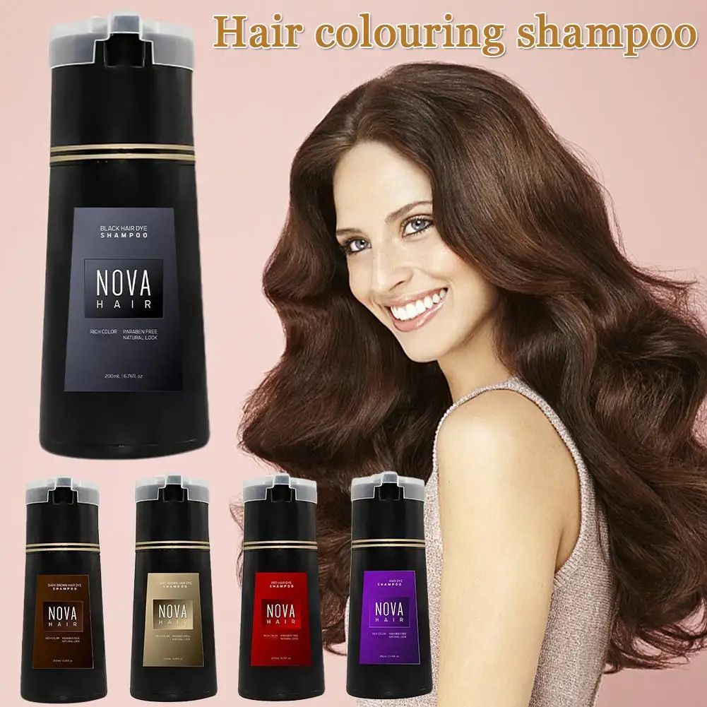 200ml Nova Hair Dye Shampoo Ha - Hair Spray Color incelemesi ve fiyatı