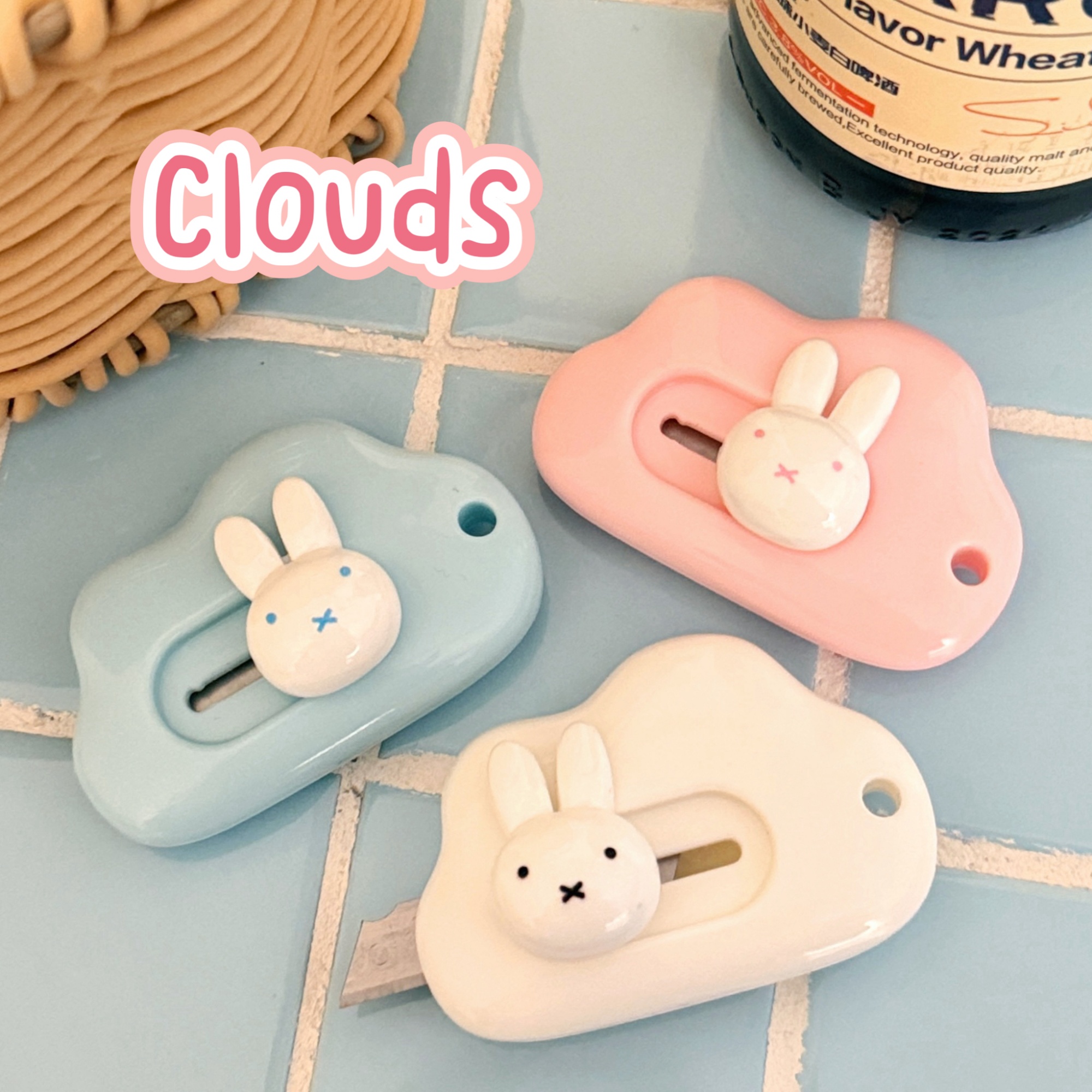 HOT Selling 1/3 Pcs Cute Miffy - Cosplay Prop Knife incelemesi ve fiyatı