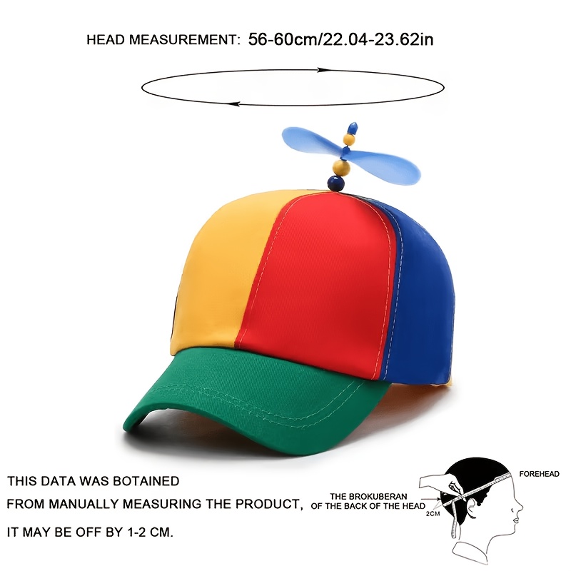 Funny Multicolor Propeller Hat - Flamethrower Cosplay Prop incelemesi ve fiyatı