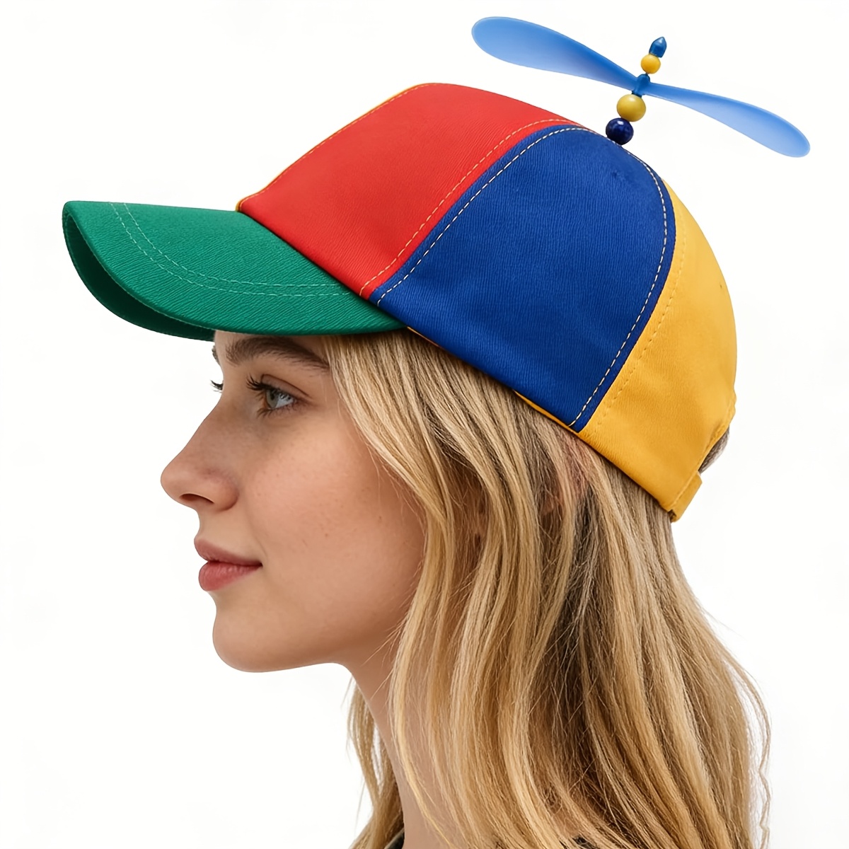 Funny Multicolor Propeller Hat - Flamethrower Cosplay Prop incelemesi ve fiyatı