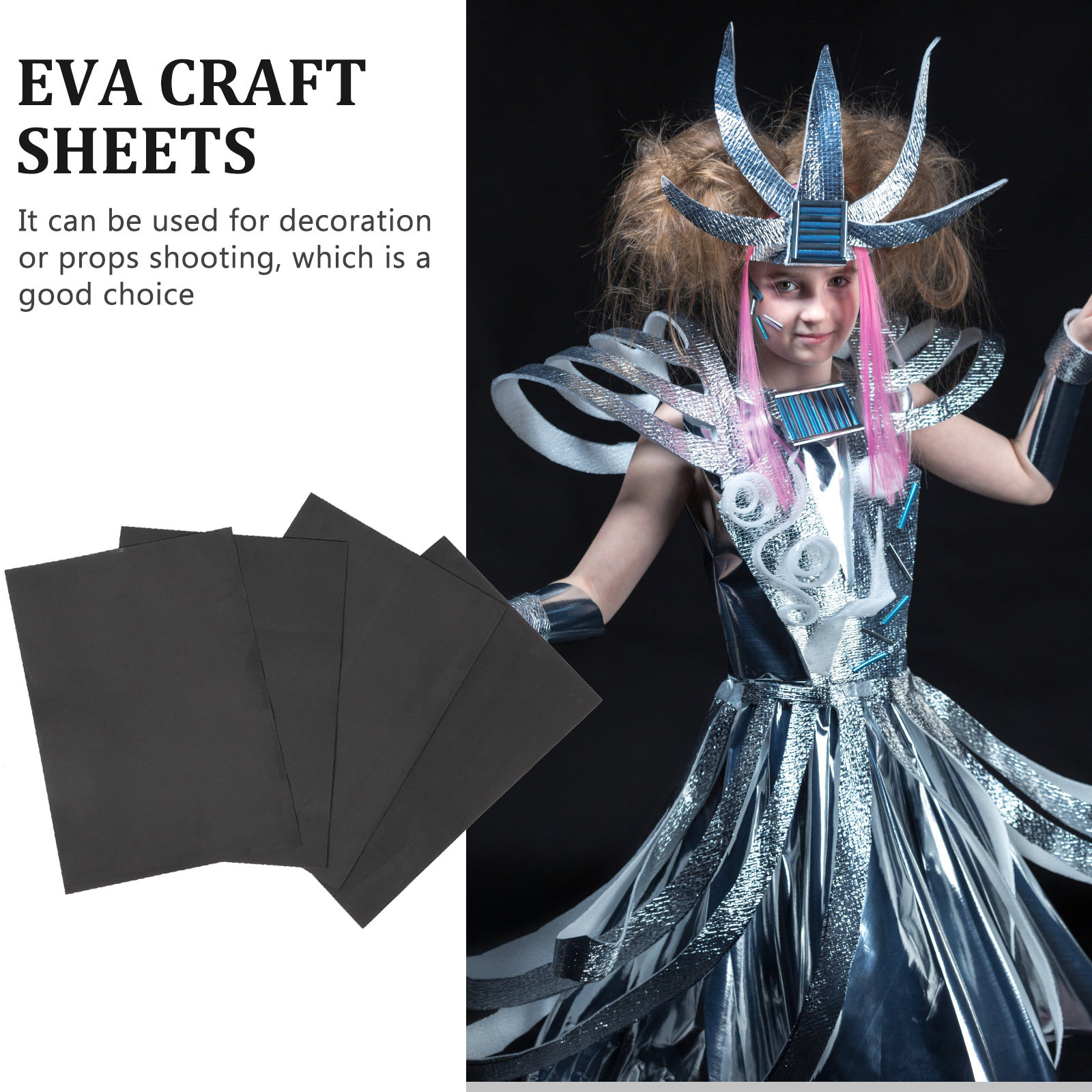 4Pcs Eva Board Foam Sheets DIY - Cosplay Prop Foam Board incelemesi ve fiyatı