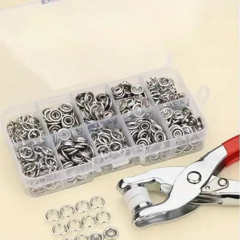1 Set Eyelet Setter Puncher Ki - Snap Plier Setter incelemesi ve fiyatı