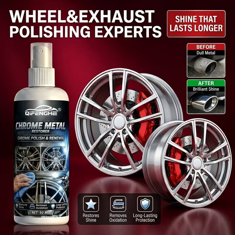 Chrome Metal Polish & Renewal  - Metallic Spray Paint incelemesi ve fiyatı