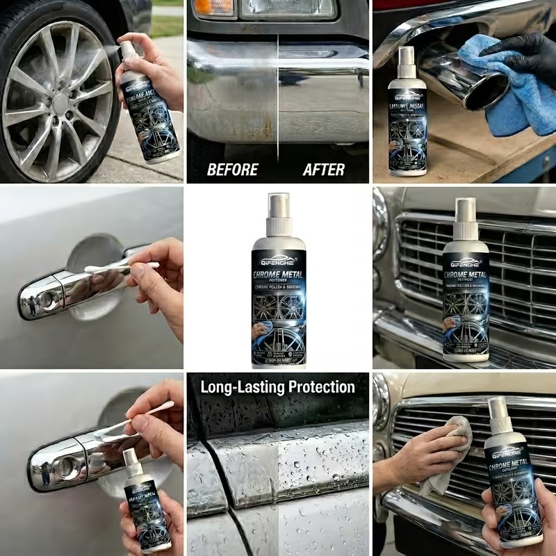 Chrome Metal Polish & Renewal  - Metallic Spray Paint incelemesi ve fiyatı