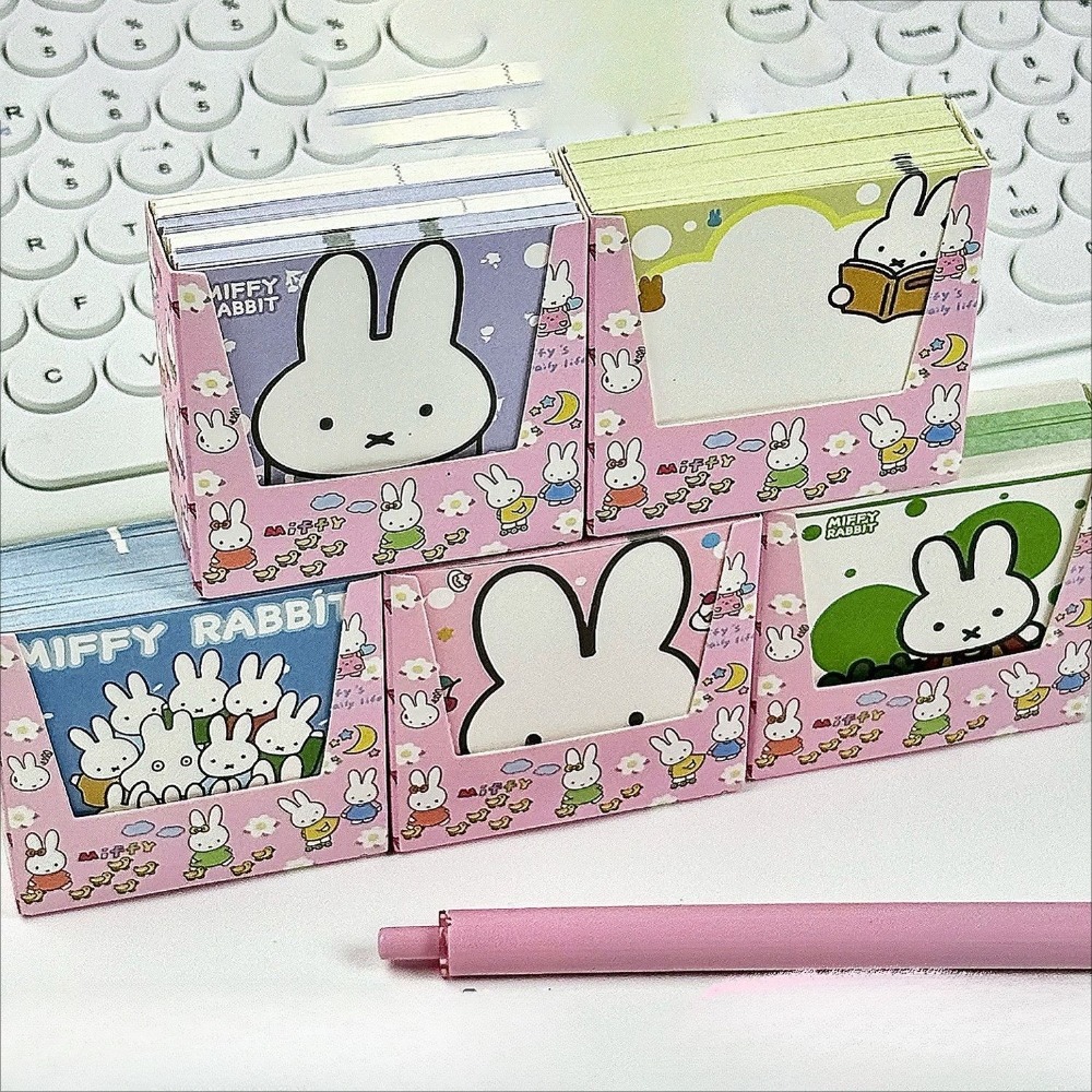 5 Types Kawaii Miffy Cute Memo - Cosplay Prop Book incelemesi ve fiyatı