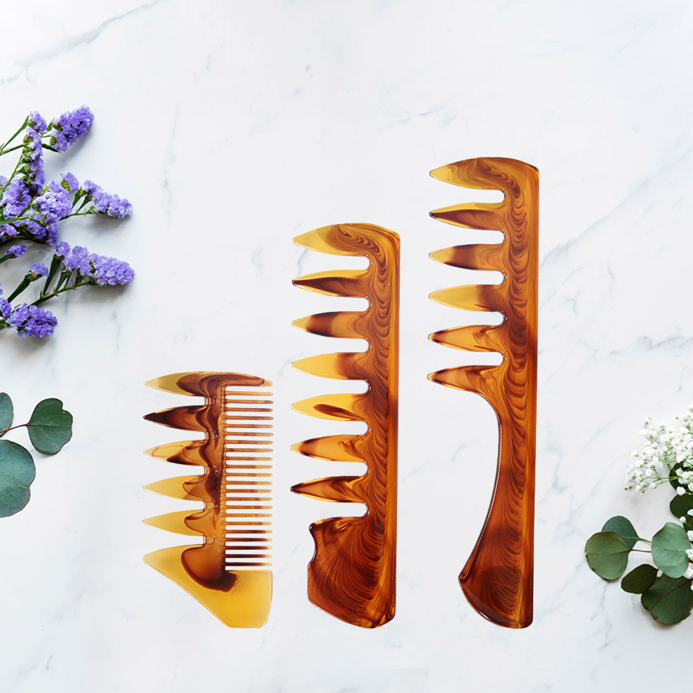 3Pcs Amber Color Hair Comb Set - Hair Spray Color incelemesi ve fiyatı