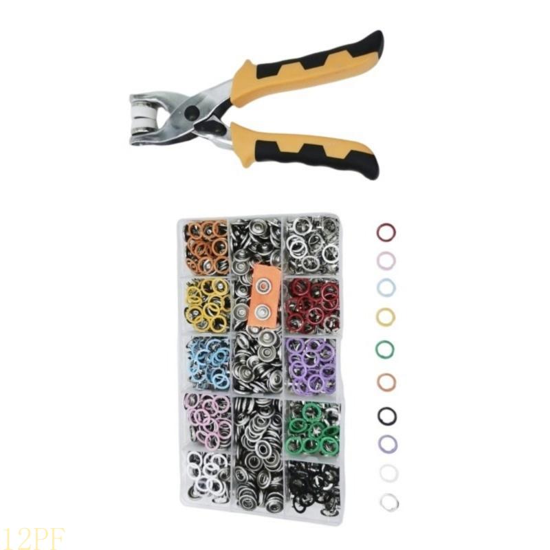 12PF 200set Metal With Fastene - Snap Plier Setter incelemesi ve fiyatı