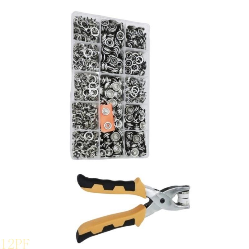 12PF 200set Metal With Fastene - Snap Plier Setter incelemesi ve fiyatı
