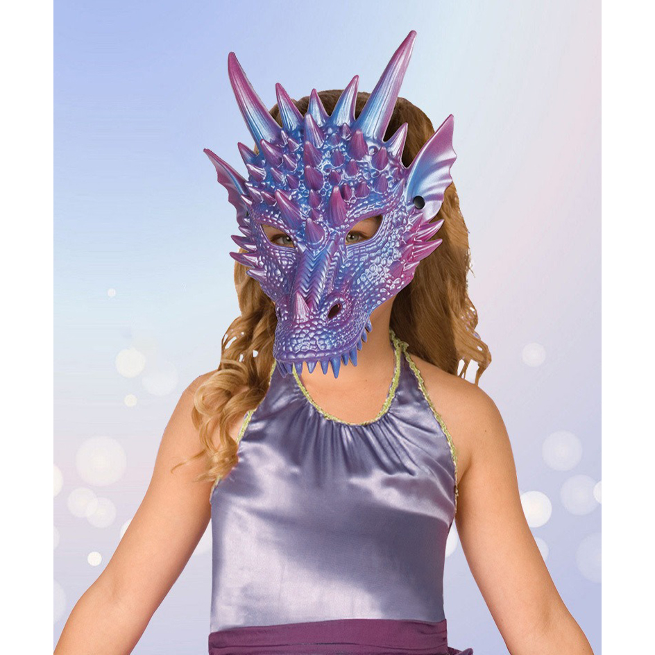 Pearl Blue Dragon Mask 3D Prin - Cosplay Prop Blueprints incelemesi ve fiyatı