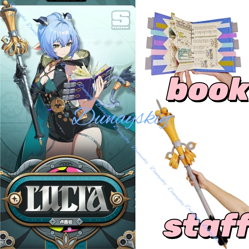 Game Zenless Zone Zero Lucia C - Cosplay Prop Book incelemesi ve fiyatı