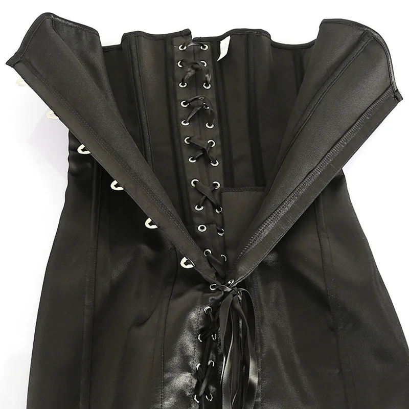 Punk Women Sexy Corset Dress W - Boning Corset Steel incelemesi ve fiyatı