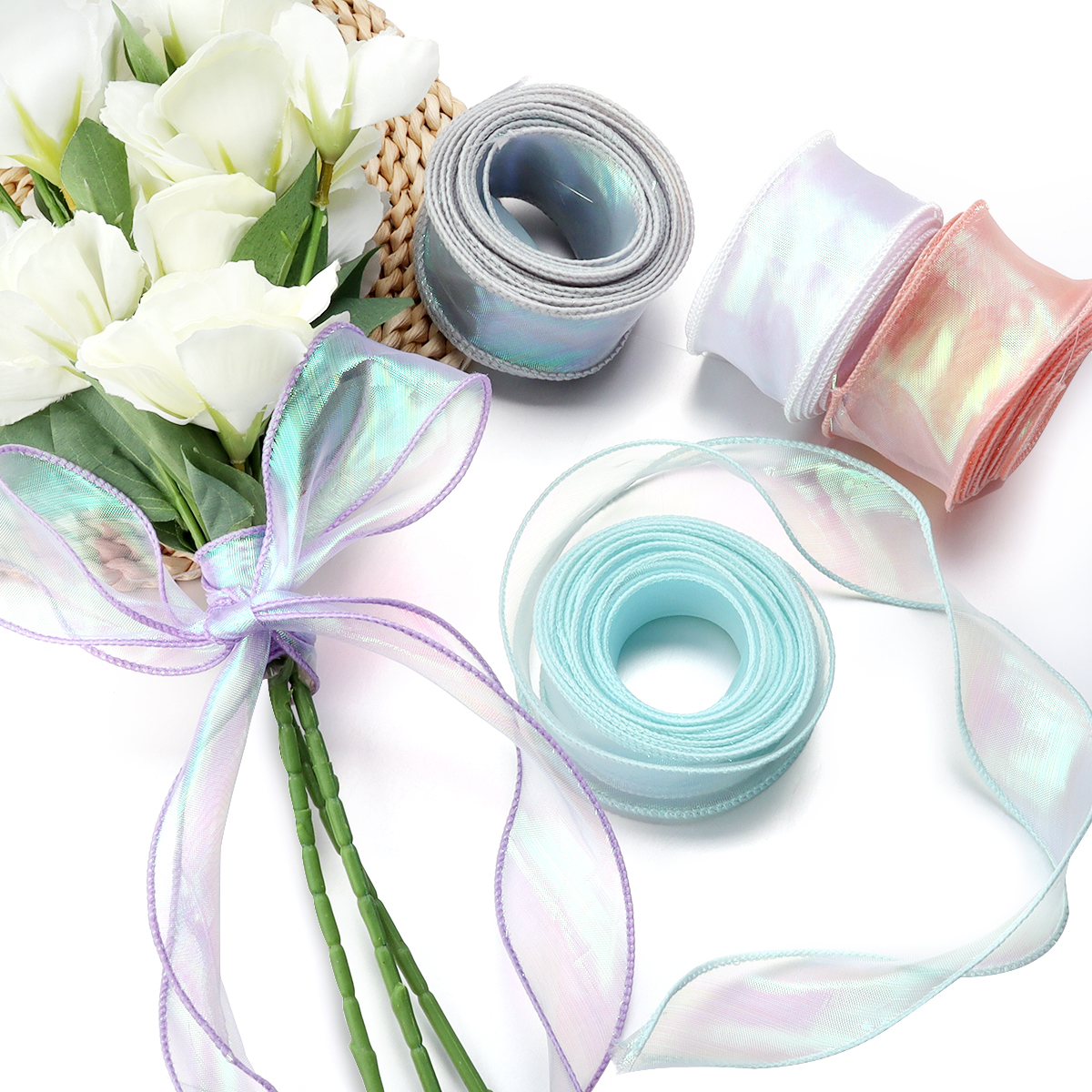 5Yards/Roll Chiffon Silk Ribbo - Craft Foam Roll incelemesi ve fiyatı