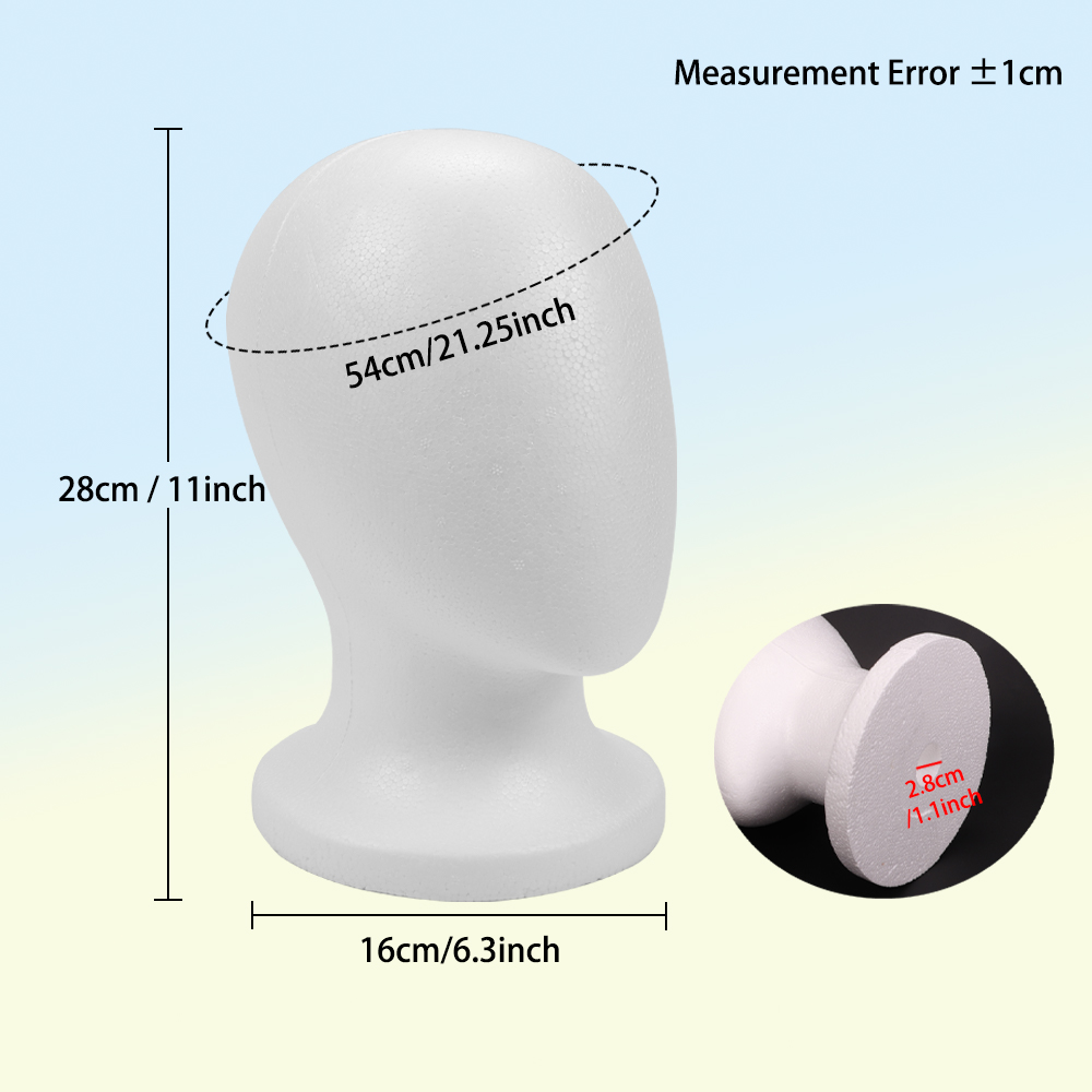 Faceless Mannequin Heads Foam  - Cosplay Prop Foam incelemesi ve fiyatı