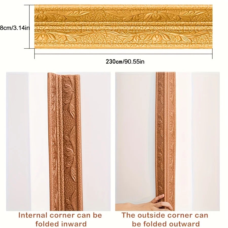 230cm Foam Wall Edge Strip Sti - Craft Foam Roll incelemesi ve fiyatı