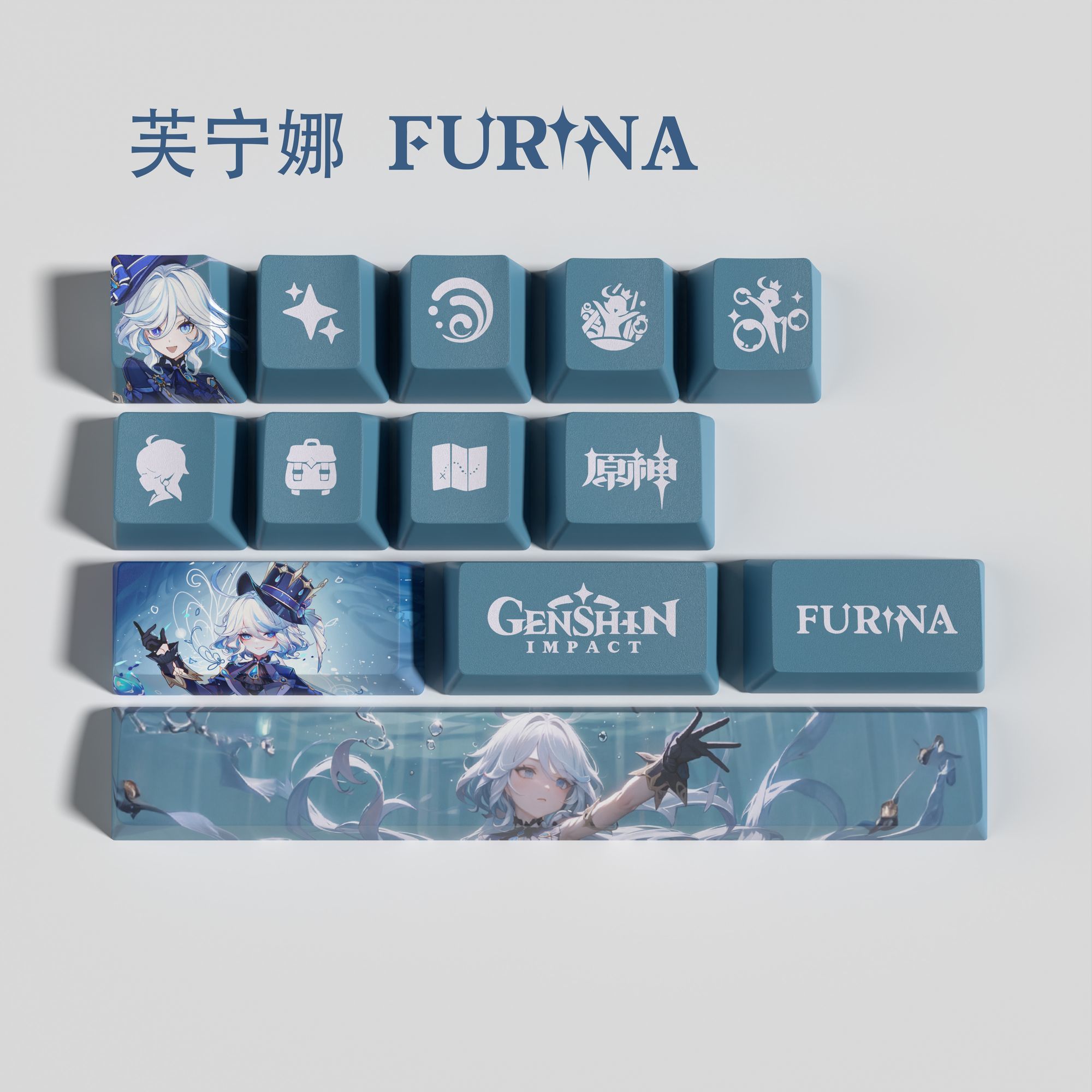 Genshin Impact Keycap New 13 K - Cosplay Prop Designer incelemesi ve fiyatı