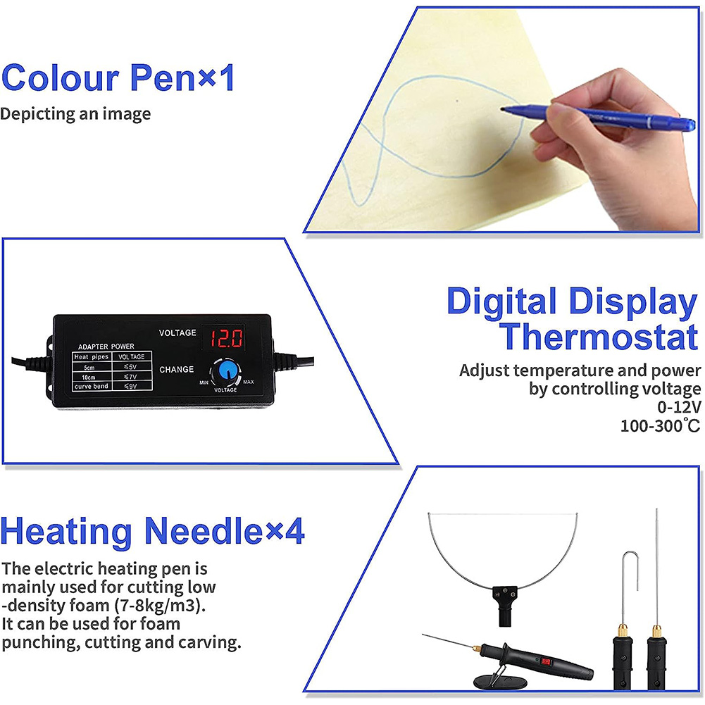 Heated Foam Cutting Pen Set wi - Craft Knife Set incelemesi ve fiyatı