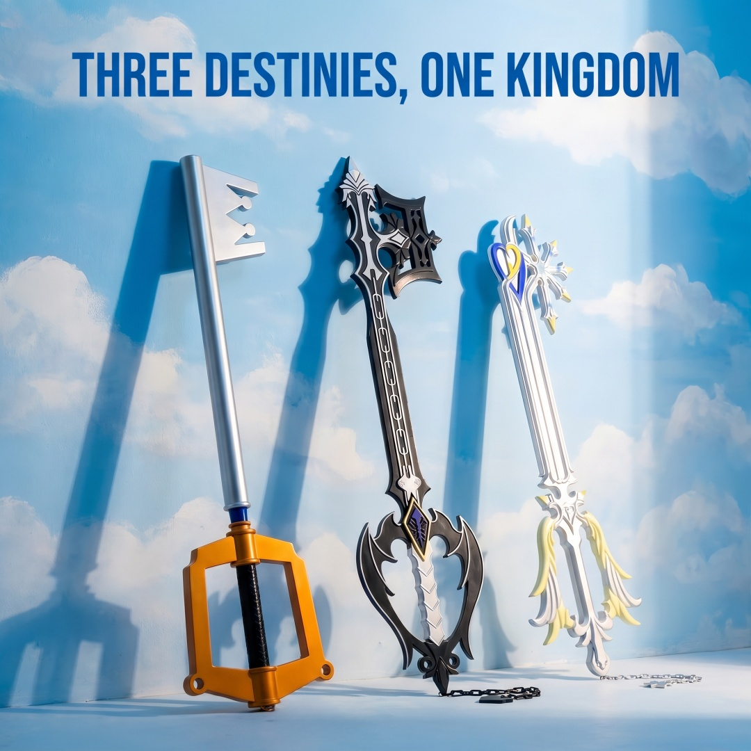 34inch Kingdom Hearts Sora Key - Keyblade Cosplay Prop incelemesi ve fiyatı