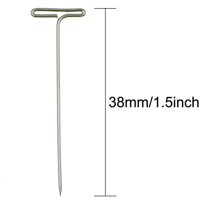 50/100Pcs T Pins With Plastic  - Cosplay Prop Foam incelemesi ve fiyatı