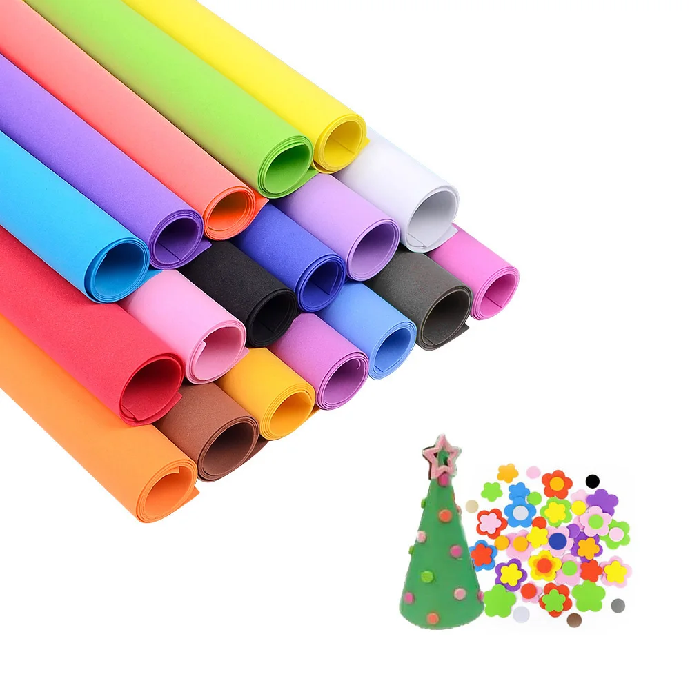 1/18Pcs Colorful EVA Foam Shee - Craft Foam Roll incelemesi ve fiyatı