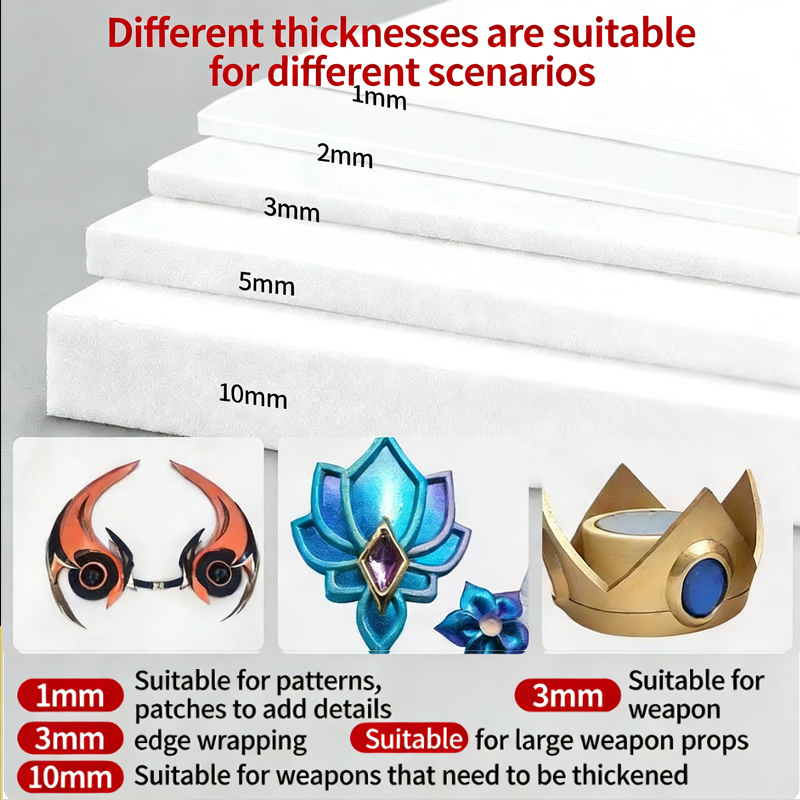 EVA foam sheet material model  - Cosplay Prop Foam Board incelemesi ve fiyatı