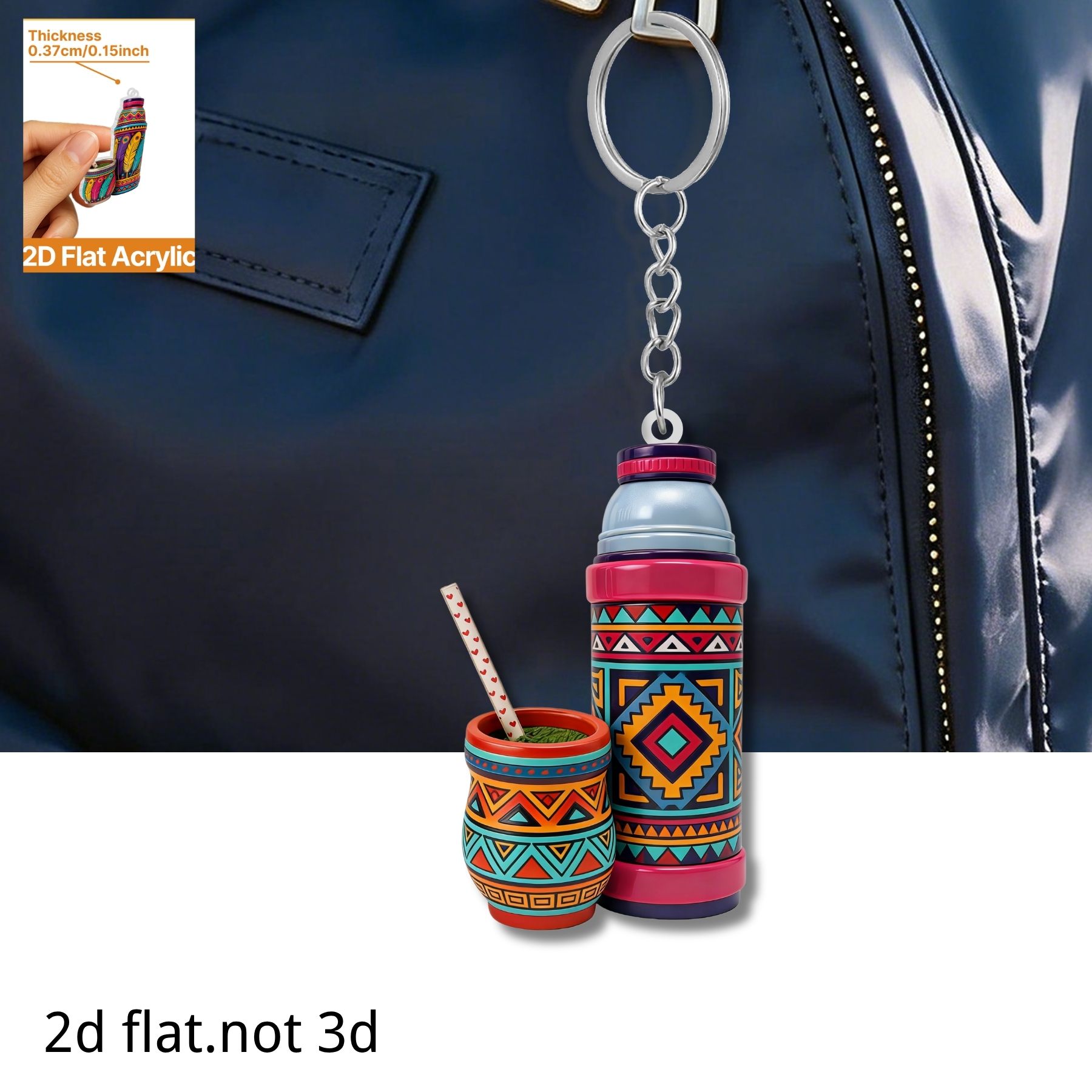 Thermos Cup Keychain,2D Flat A - Worbla Thermoplastic incelemesi ve fiyatı
