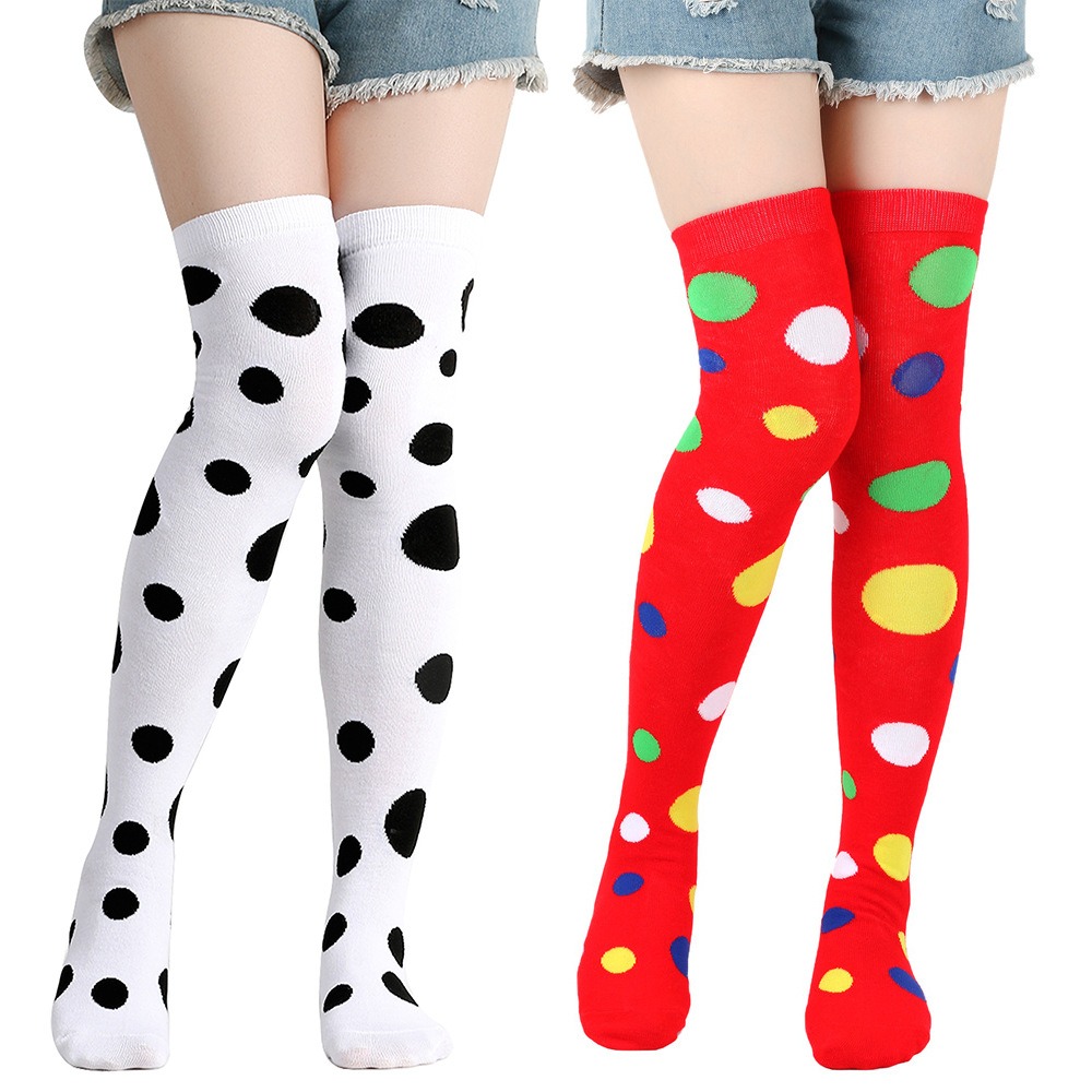 Cartoon Polka-dot Cow Stocking - Cosplay Prop Designer incelemesi ve fiyatı