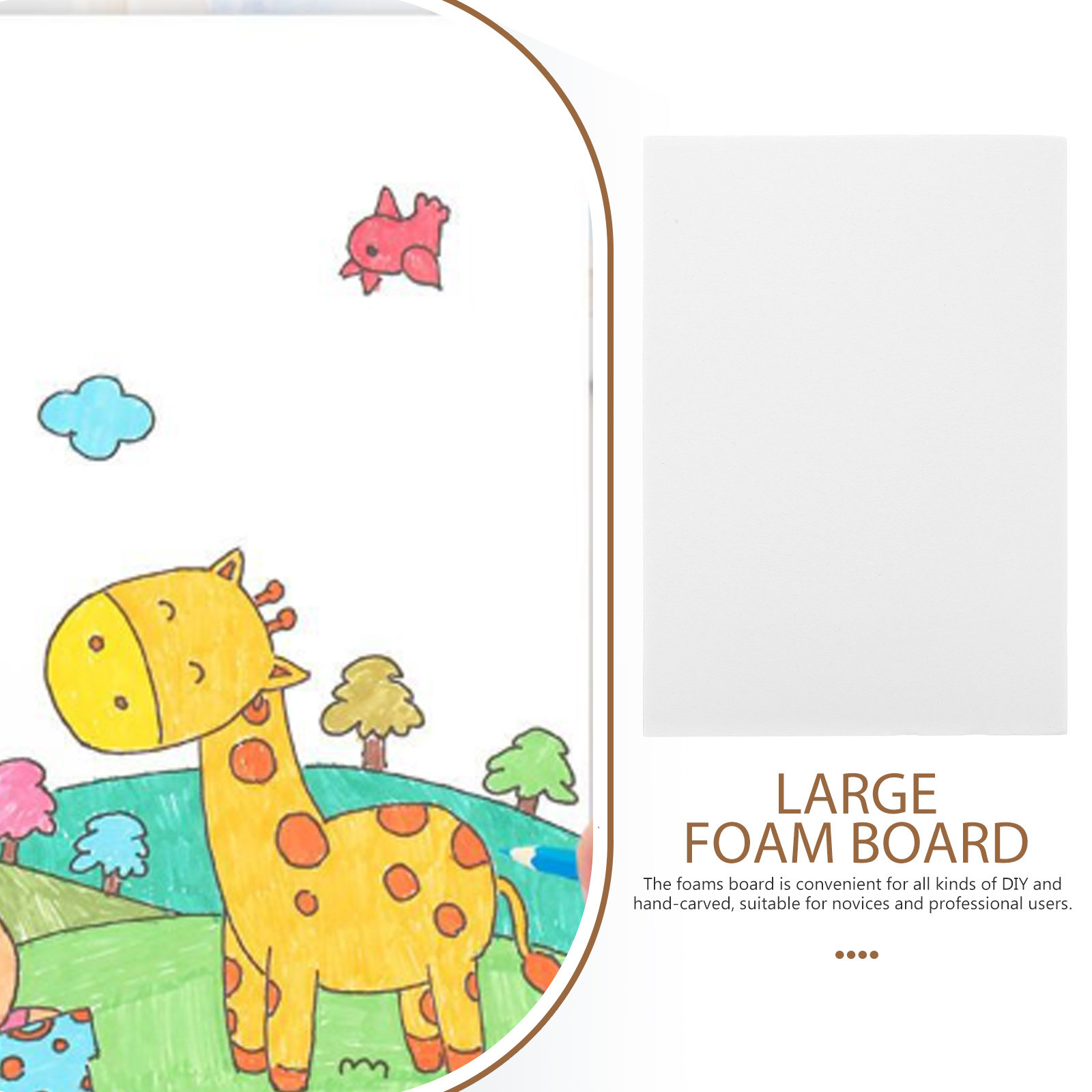 10Pcs Large Foam Boards Blank  - Cosplay Prop Foam Board incelemesi ve fiyatı