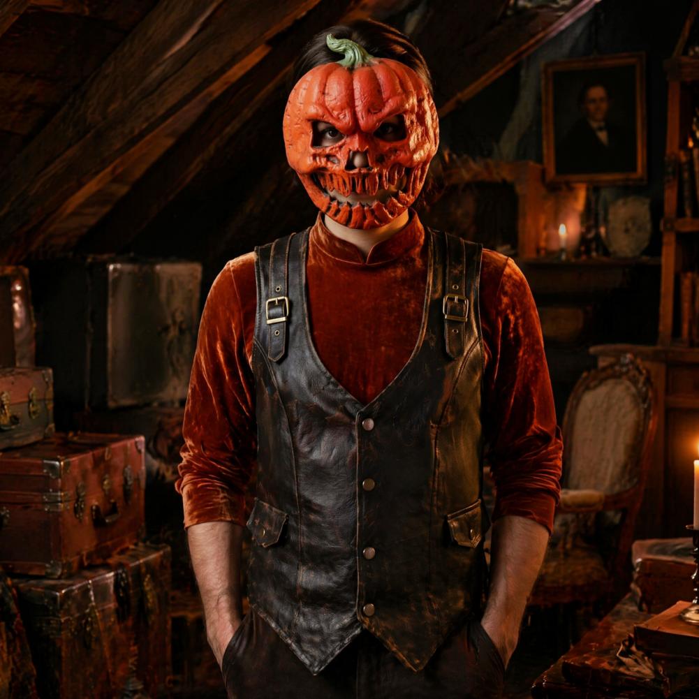 Costume Headgear Pumpkin Hallo - Cosplay Prop Foam incelemesi ve fiyatı