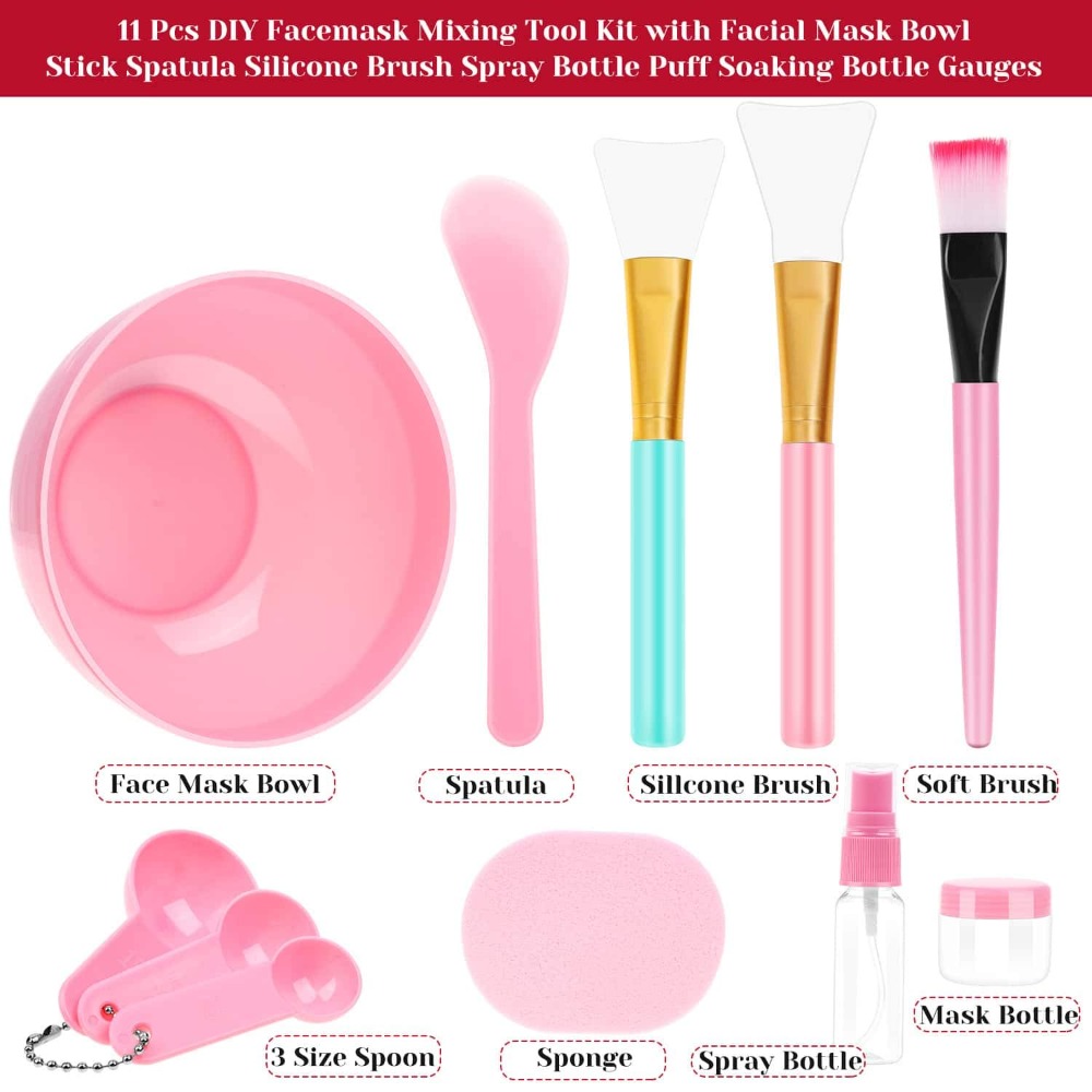 11 Pcs DIY Facial Mask Mixing  - Hair Spray Color incelemesi ve fiyatı