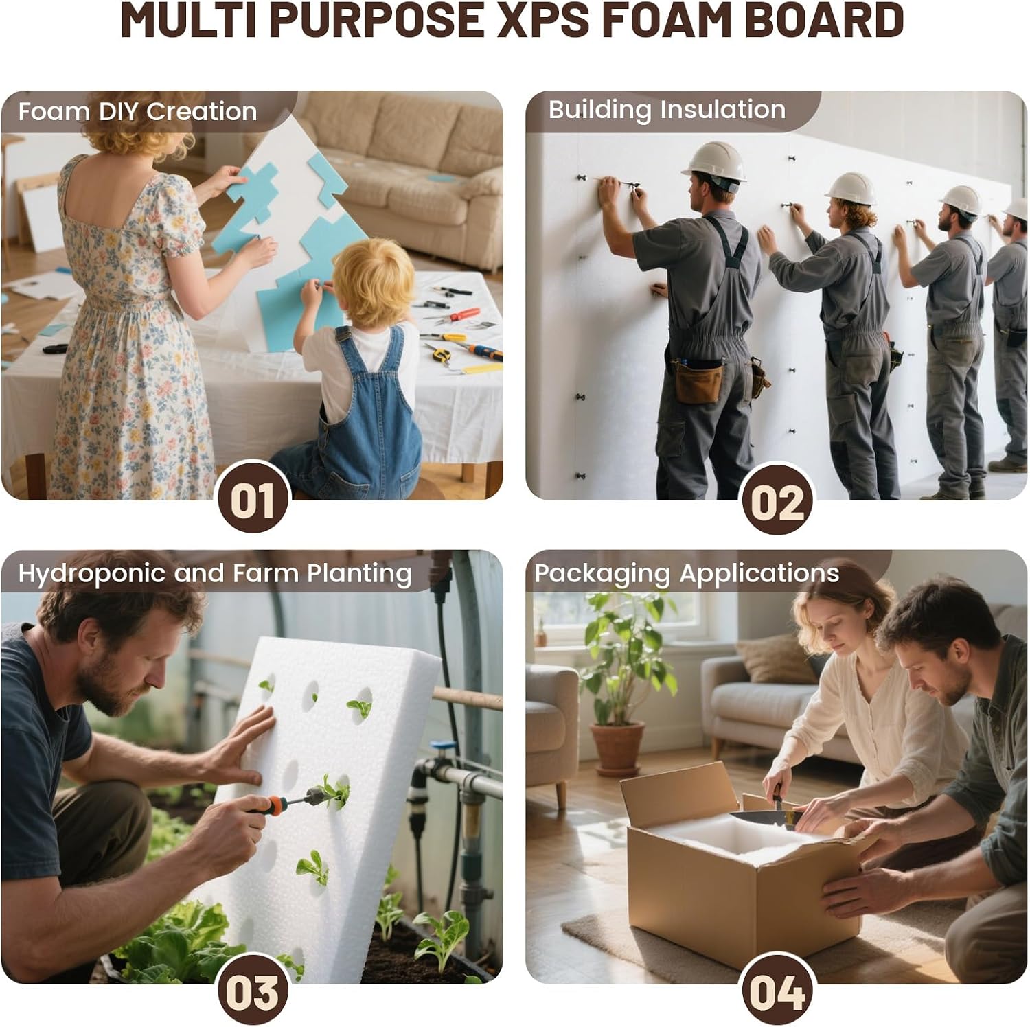 High Density XPS Large Foam Bo - Cosplay Prop Foam Board incelemesi ve fiyatı