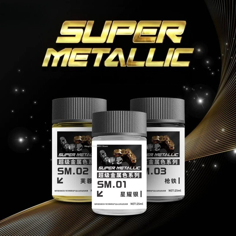 SM01-SM18 Super Metallic Color - Metallic Spray Paint incelemesi ve fiyatı