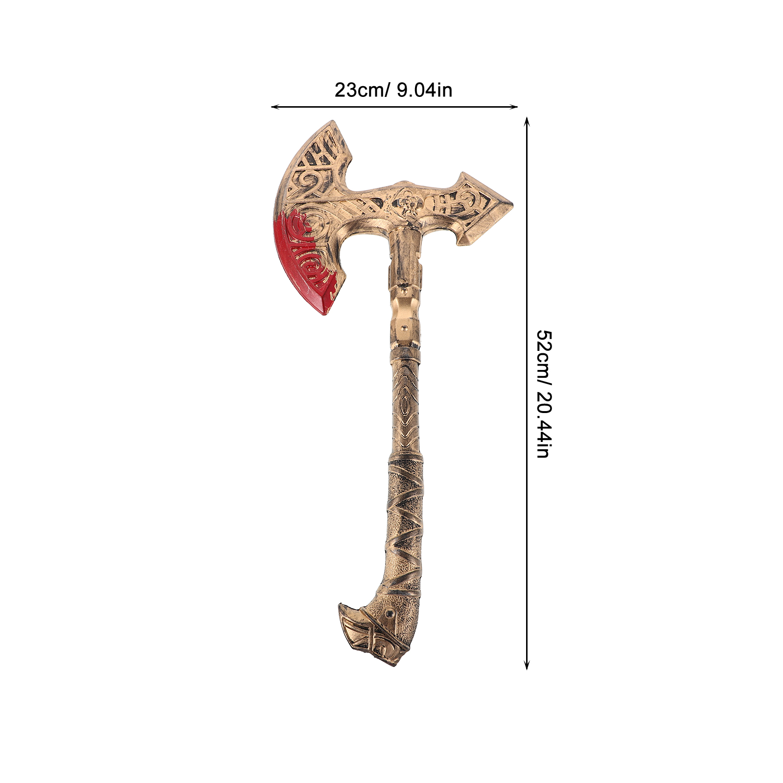 Fake axes Realistic Viking Axe - Cosplay Prop Axe incelemesi ve fiyatı