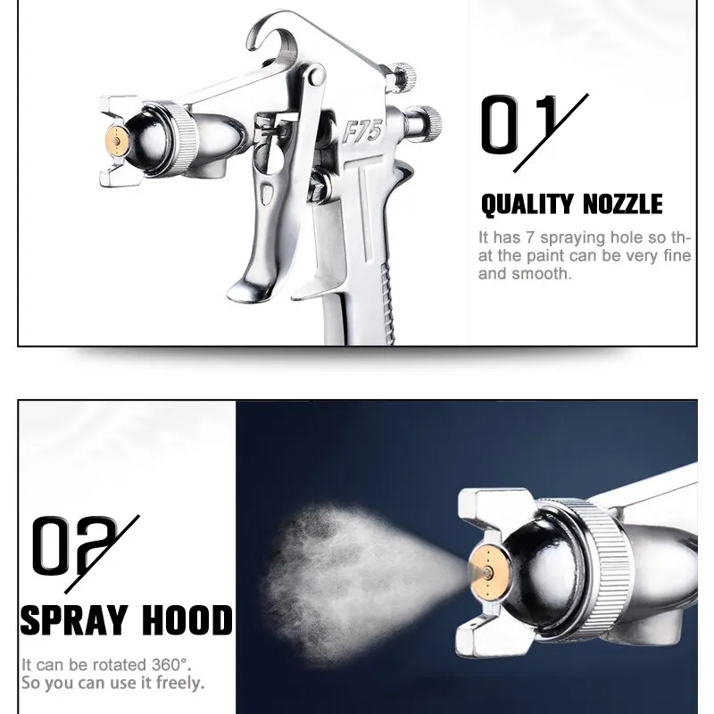 F-75 Adjustable Color Spray Gu - Metallic Spray Paint incelemesi ve fiyatı