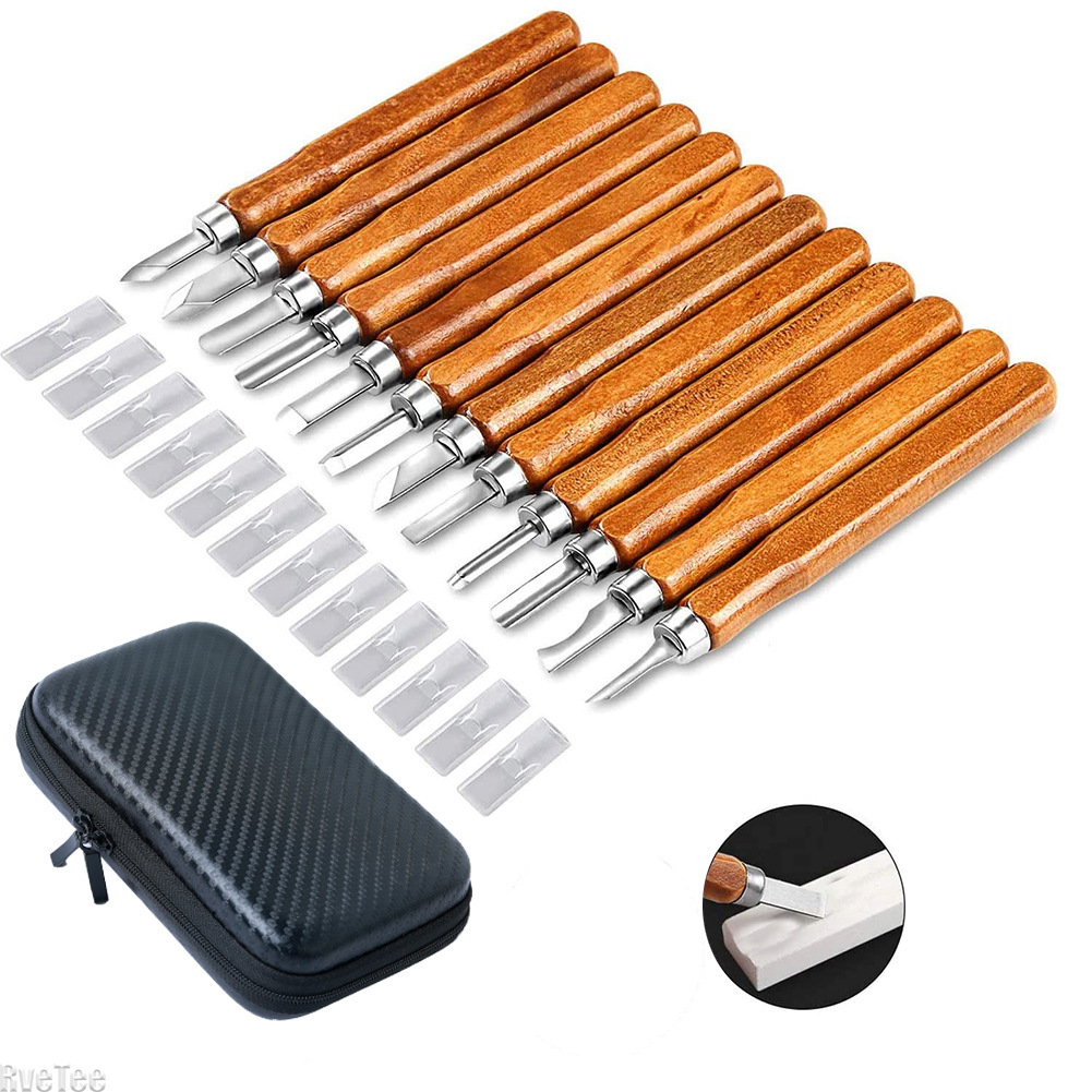 12Pcs SK2 Woodworking Carving  - Craft Knife Set incelemesi ve fiyatı