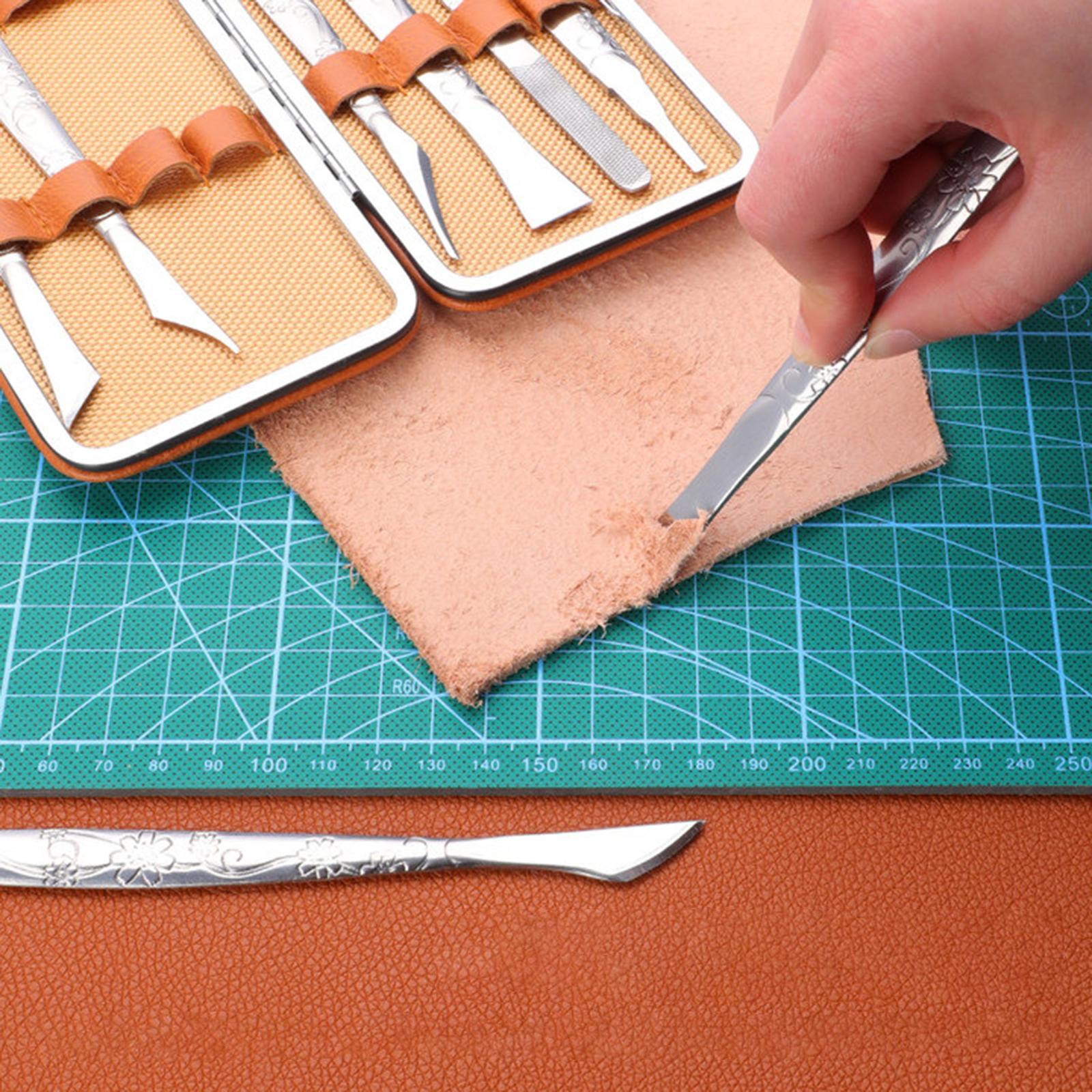 8 Pieces Leather Carving Knive - Craft Knife Set incelemesi ve fiyatı