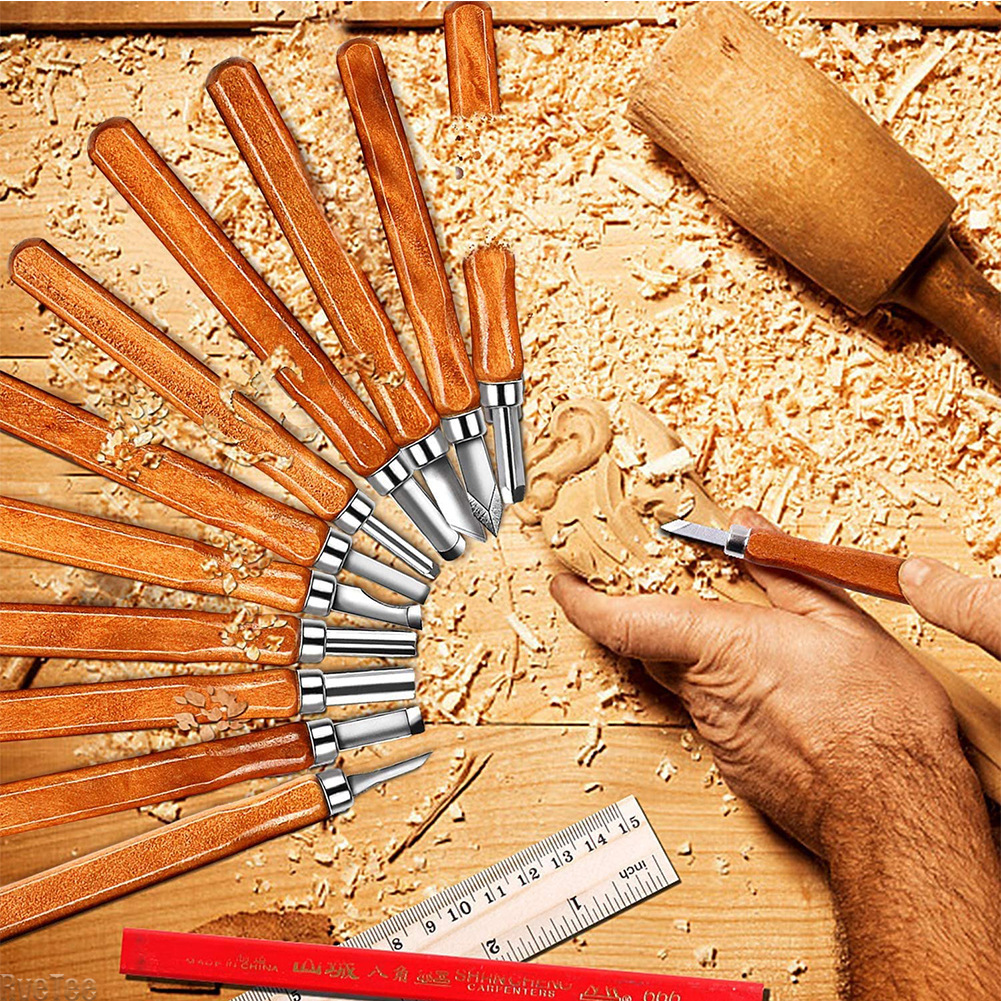 12Pcs SK2 Woodworking Carving  - Craft Knife Set incelemesi ve fiyatı