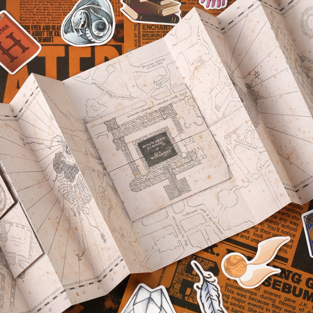 1PC Map Of The Marauder's Scho - Cosplay Prop Making incelemesi ve fiyatı