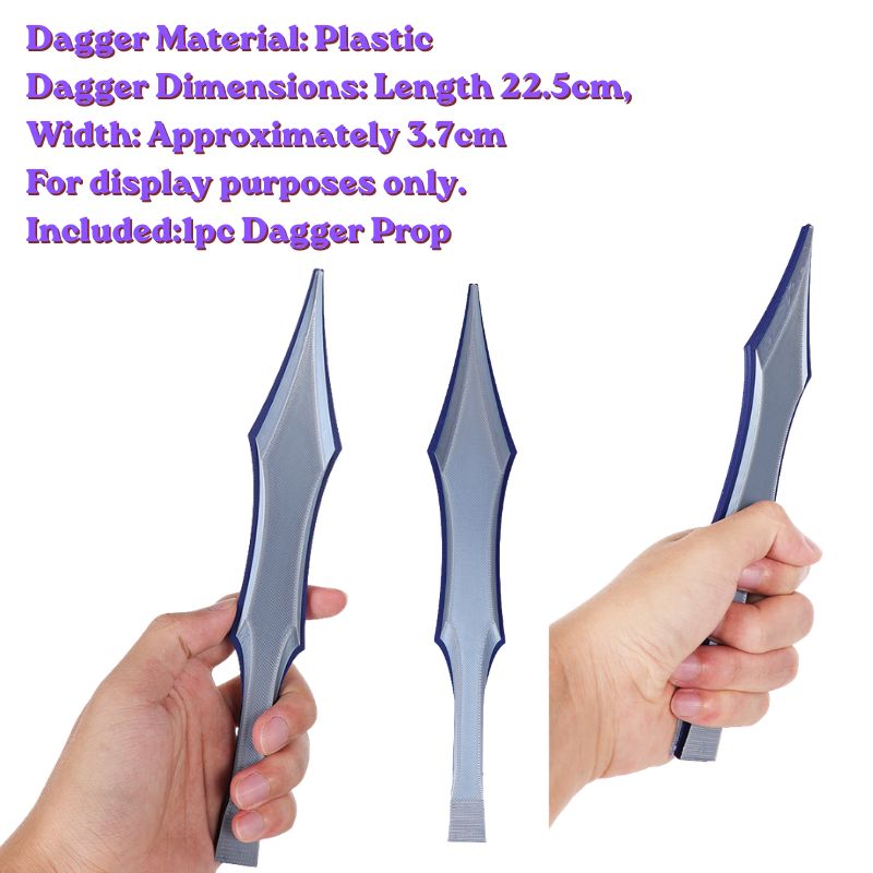 Anime Kitana Cosplay MK Blue H - Cosplay Prop Blueprints incelemesi ve fiyatı