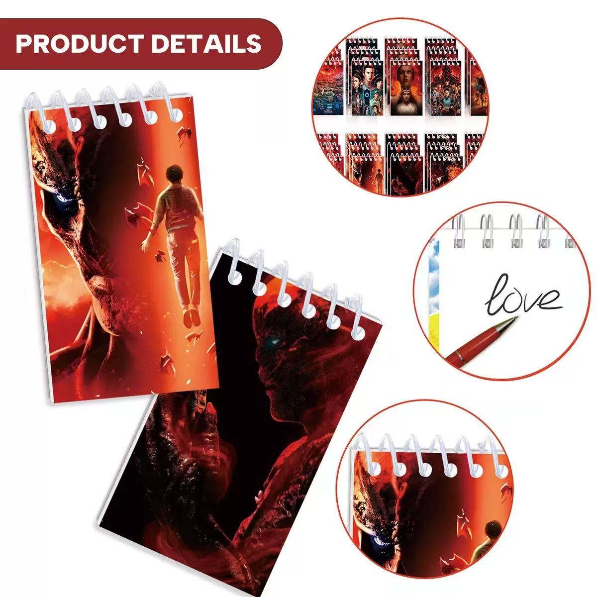2026 10pcs R Mini Notebook Set - Cosplay Prop Book incelemesi ve fiyatı