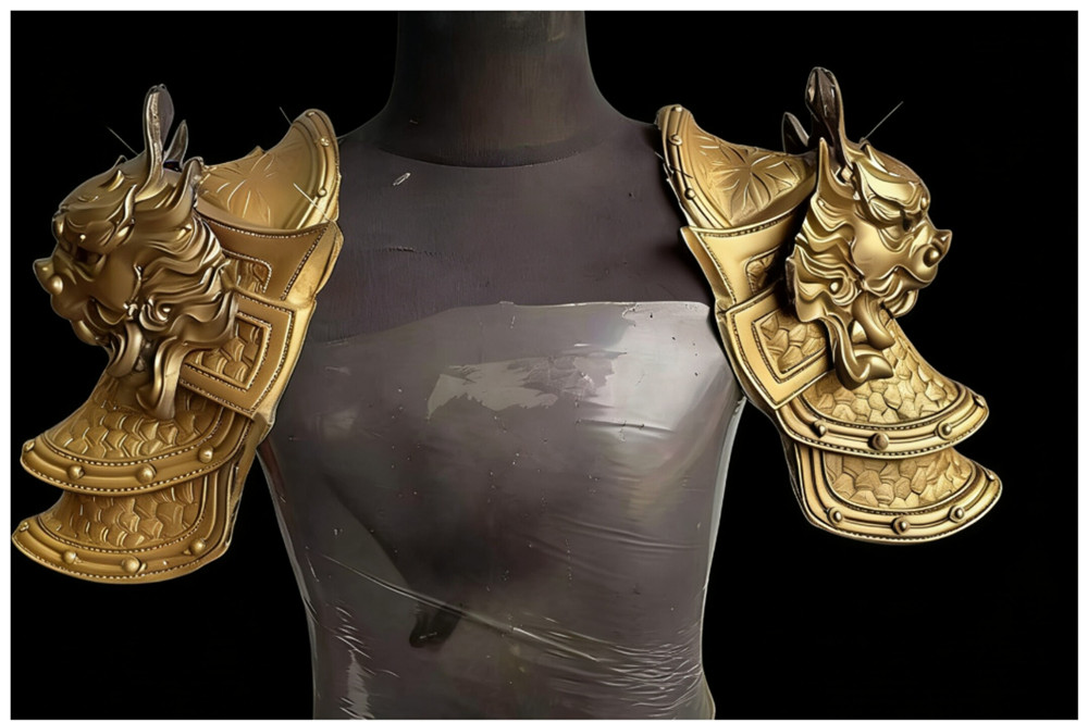 Anime Cosplay Vintage Shoulder - Cosplay Prop Foam incelemesi ve fiyatı